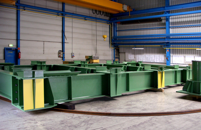 Drehrahmen für Rollgänge 12m